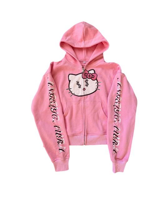 CA$HKITTY ZIP-UP